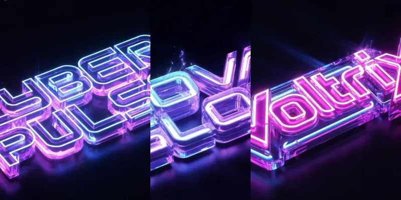 3D Neon Spark Logo Generator 2026 generated by undefined