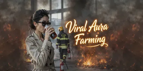 Viral Aura Farming Cinematic Shots generated by kling