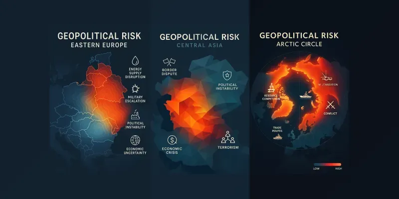 The Geopolitical Risk Heatmaps generated by undefined