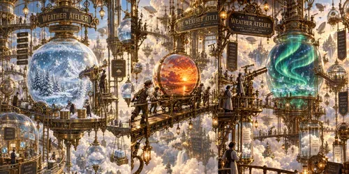 The Magical Weather Ateliers generated by chatgpt-image