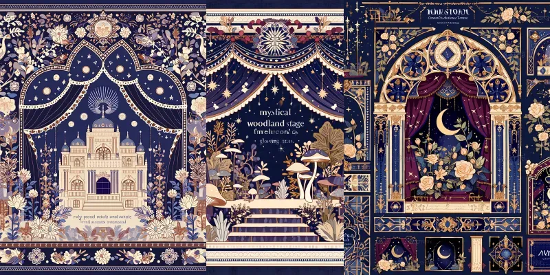 Luxury Decorative Packaging Designs generated by undefined