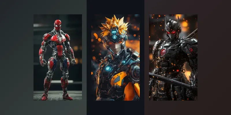 Transformer Inspired Mech Concept Art generated by undefined