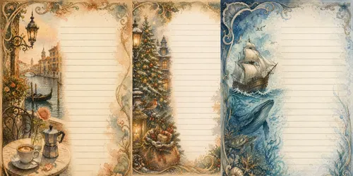 Storybook Journal Pages generated by chatgpt-image