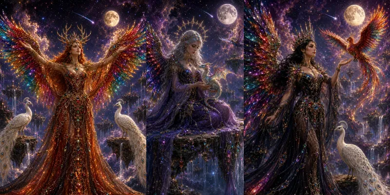 Empresses Of The Celestial Realm generated by undefined