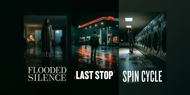 Cinematic Suburban Book Covers generated by undefined