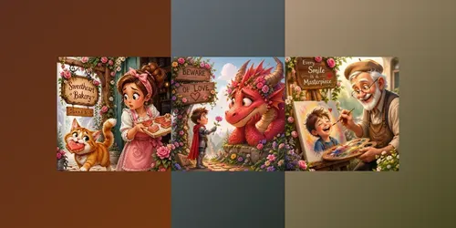 Whimsical Storybook Characters generated by chatgpt-image