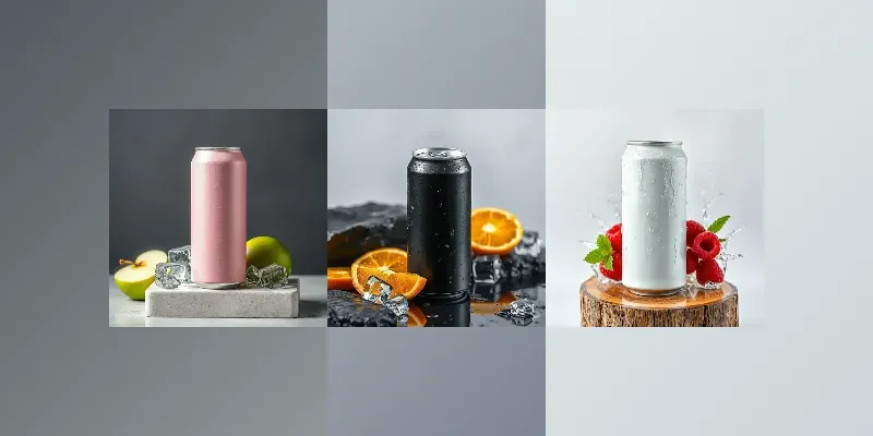 Beverage Can Craft Soda Mockups generated by undefined
