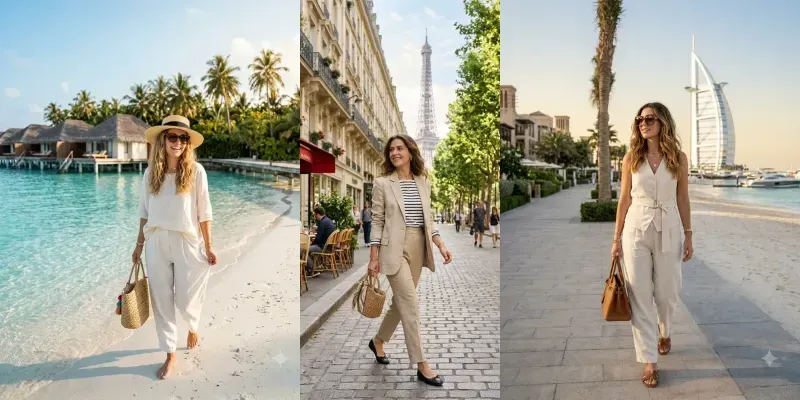 Summer Travel Influencer Photo Generator