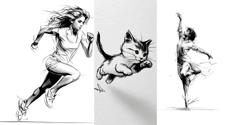 Minimalist Line Art For Modern Drawings generated by undefined