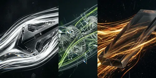 Hyperkinetic Lighttrail Brand Voids generated by gemini-image