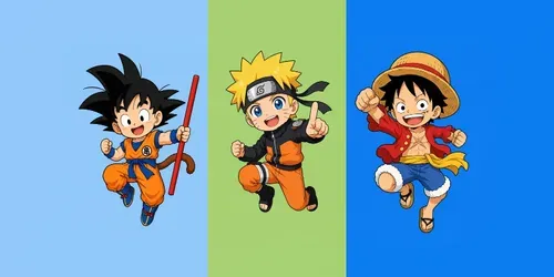 Whimsical 2D Chibi Mascots generated by chatgpt-image