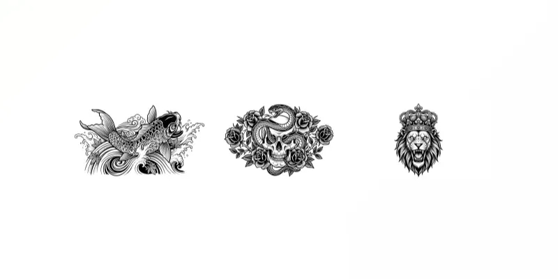 Custom Tattoo Design Art generated by undefined
