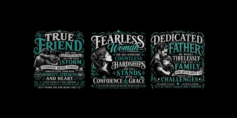 Inspirational Typography Posters generated by undefined