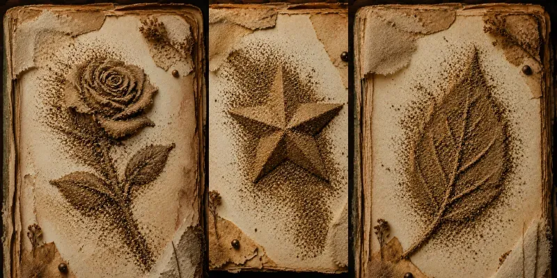 Sand Splash Junk Journal Pages Generator generated by undefined