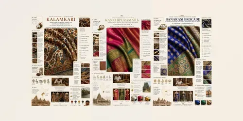 Indian Textile Swatch Sourcing Board generated by 