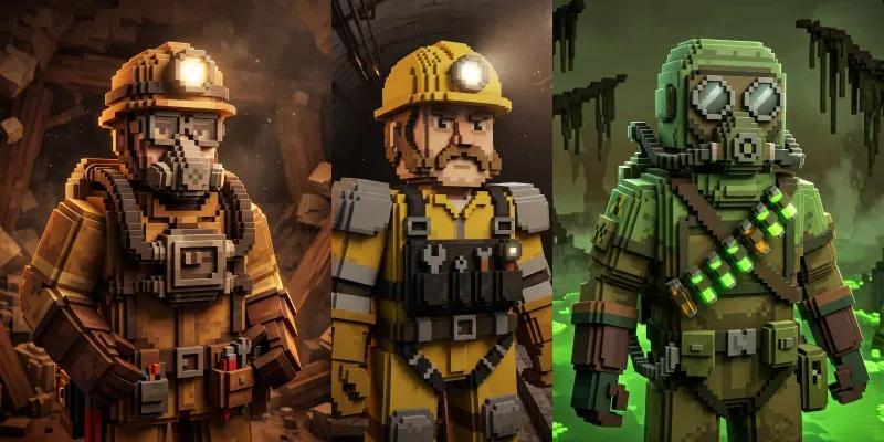 Voxel Hazardresponse Avatar Generator