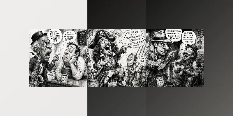 Expressive Caricature Sketches generated by undefined