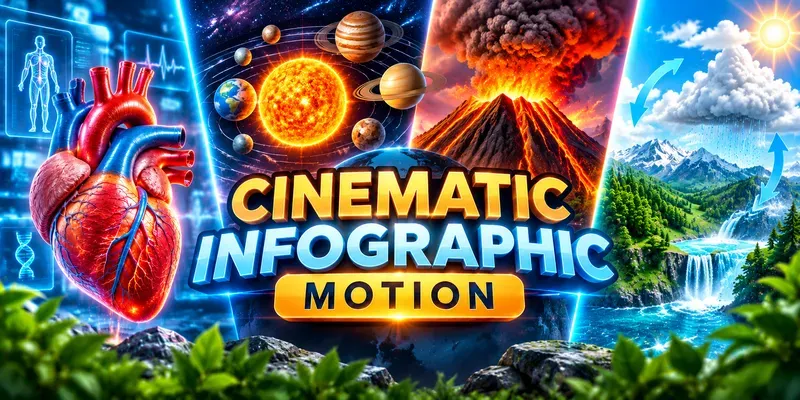 Cinematic Infographic Motions