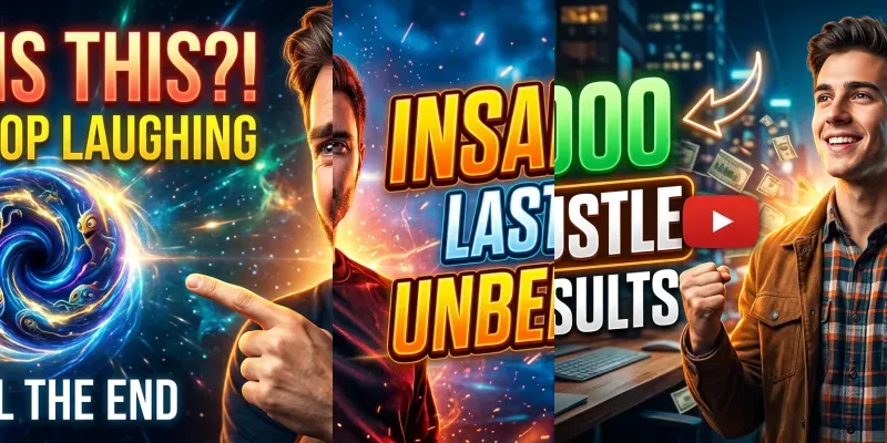 Viral Youtube Thumbnail Designs 2026 generated by undefined