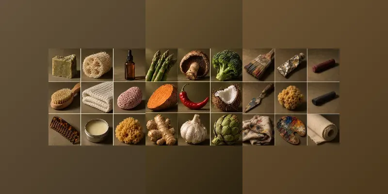 Editorial Still Life Photo Grids