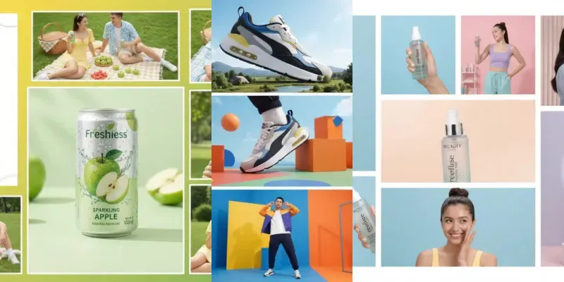 Multi Panel Product Campaign Ad Videos