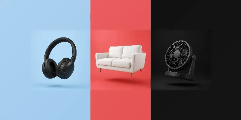 Premium Floating Product Photography generated by undefined
