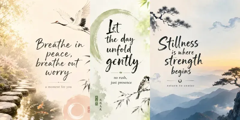 Instagram Mindfulness Quotes Generator generated by undefined