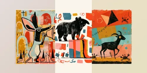 Peculiar Little Masterpieces generated by midjourney