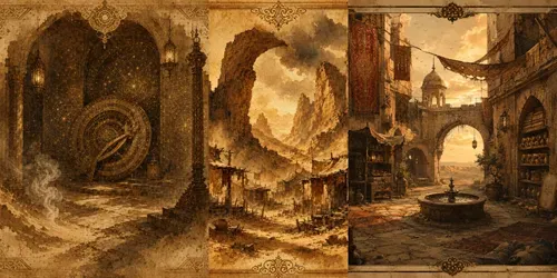 Forgotten Desert Chronicles generated by chatgpt-image