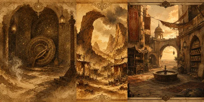 Forgotten Desert Chronicles generated by undefined
