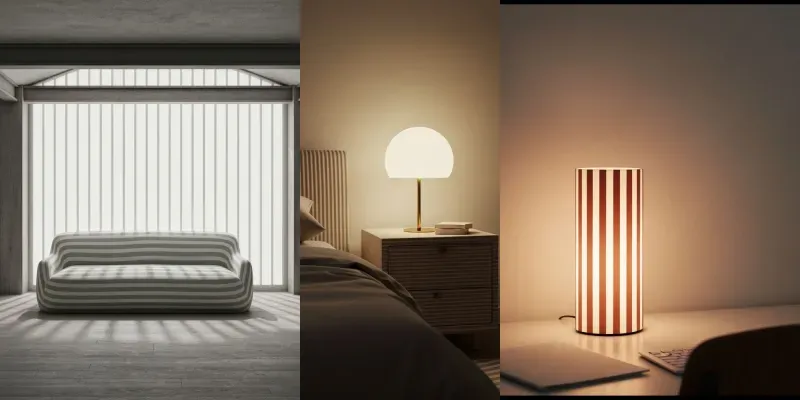 Minimal Stripes Studio Art generated by undefined