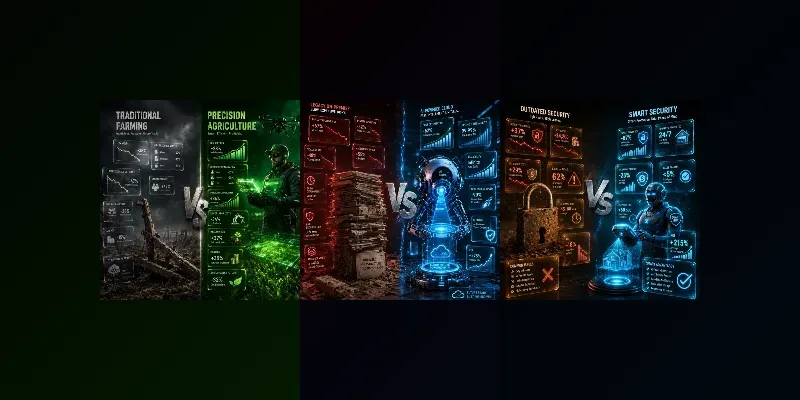 Cinematic Tech Comparison Infographics generated by undefined