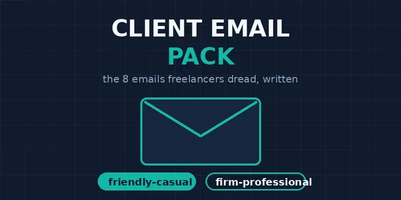 Client Email Pack generated by undefined