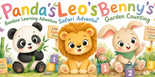 Premium Preschool Storybook Illustrations generated by chatgpt-image