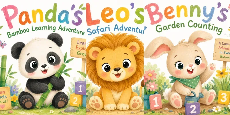 Premium Preschool Storybook Illustrations generated by undefined