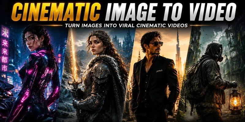 Cinematic Image To Video Masterpacks generated by undefined