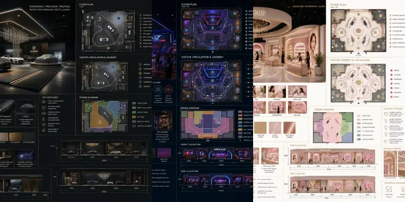 Exhibition Booth Design System Generator generated by undefined