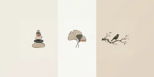 Minimalist Zen Fine Art generated by gemini-image