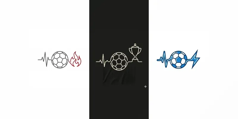 Minimal Soccer Heartbeat Tshirts generated by undefined