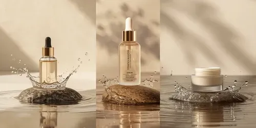 Luxury Cosmetics Serene Product Mockups generated by leonardo
