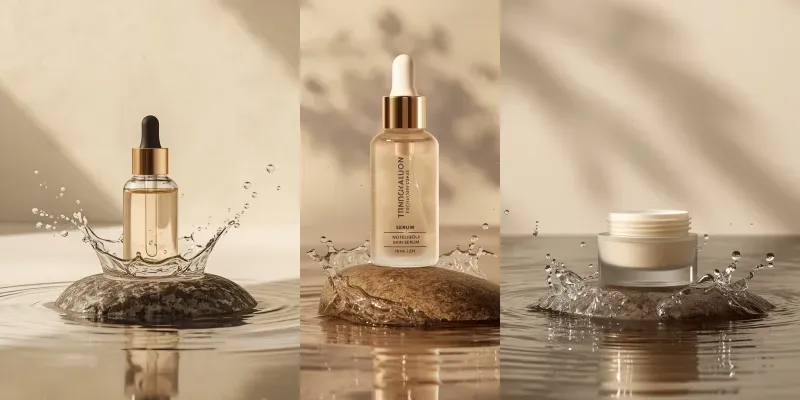 Luxury Cosmetics Serene Product Mockups generated by undefined