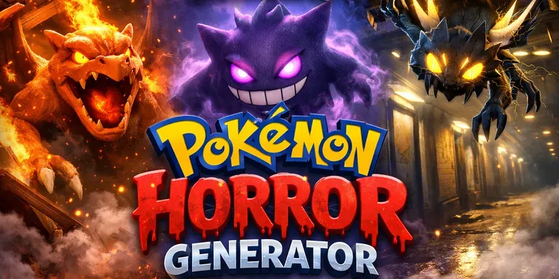 Cinematic Pokemon Horror Generator generated by undefined
