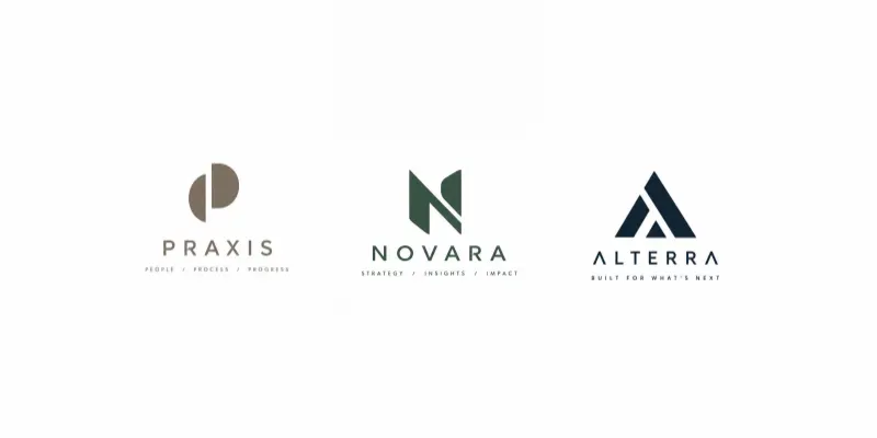 Minimal Geometric Logos generated by undefined
