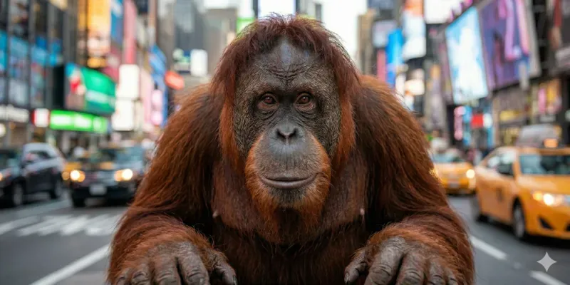 Real Animal Vlogs In Famous Places generated by undefined