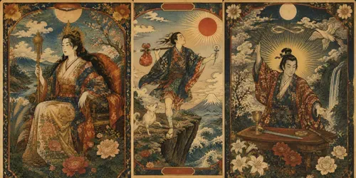 Ukiyoe Tarot Card Generator generated by chatgpt-image