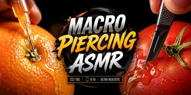 Macro Piercing ASMRs generated by undefined