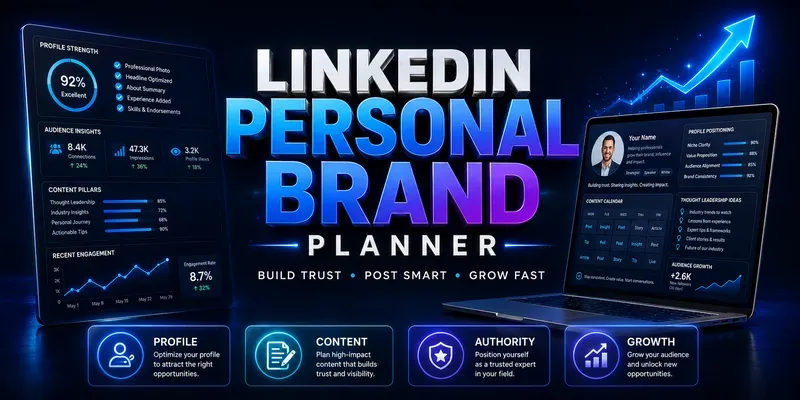 LinkedIn Personal Brand Planner generated by undefined