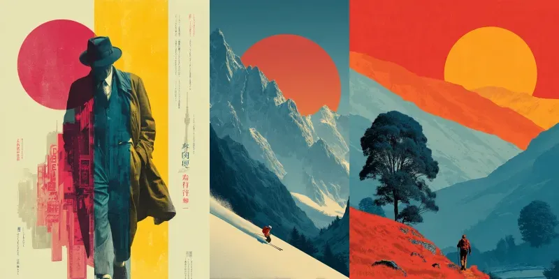 Cinematic Lifestyle Posters generated by undefined