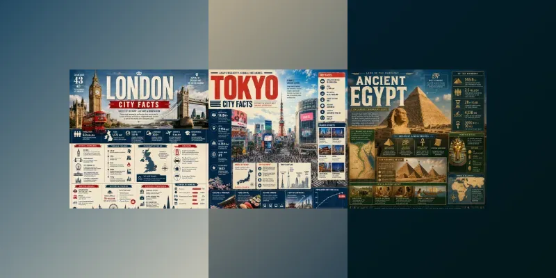 Retro Editorial Infographic Posters generated by undefined