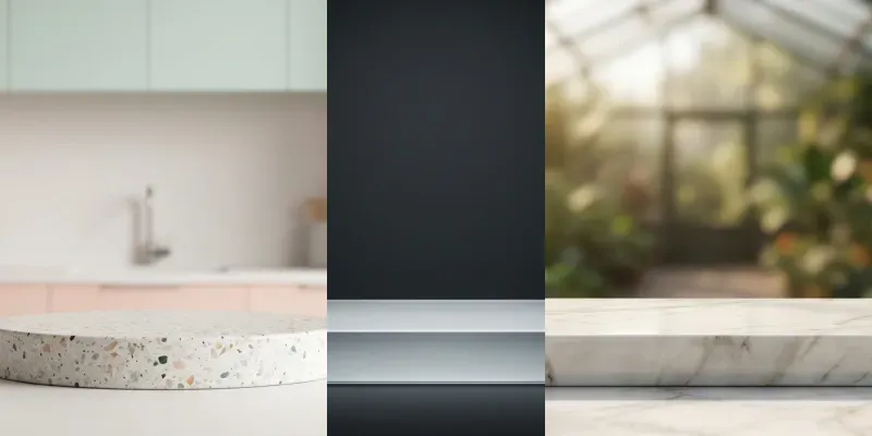 Professional Product Mockup Podiums